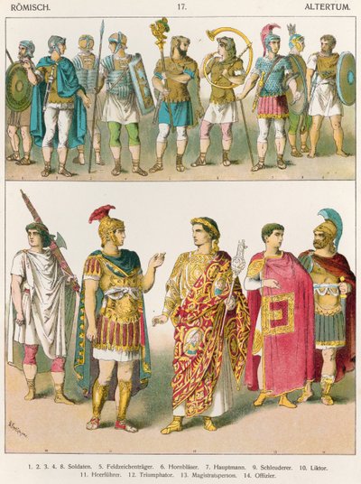 Roman Military Dress, from 